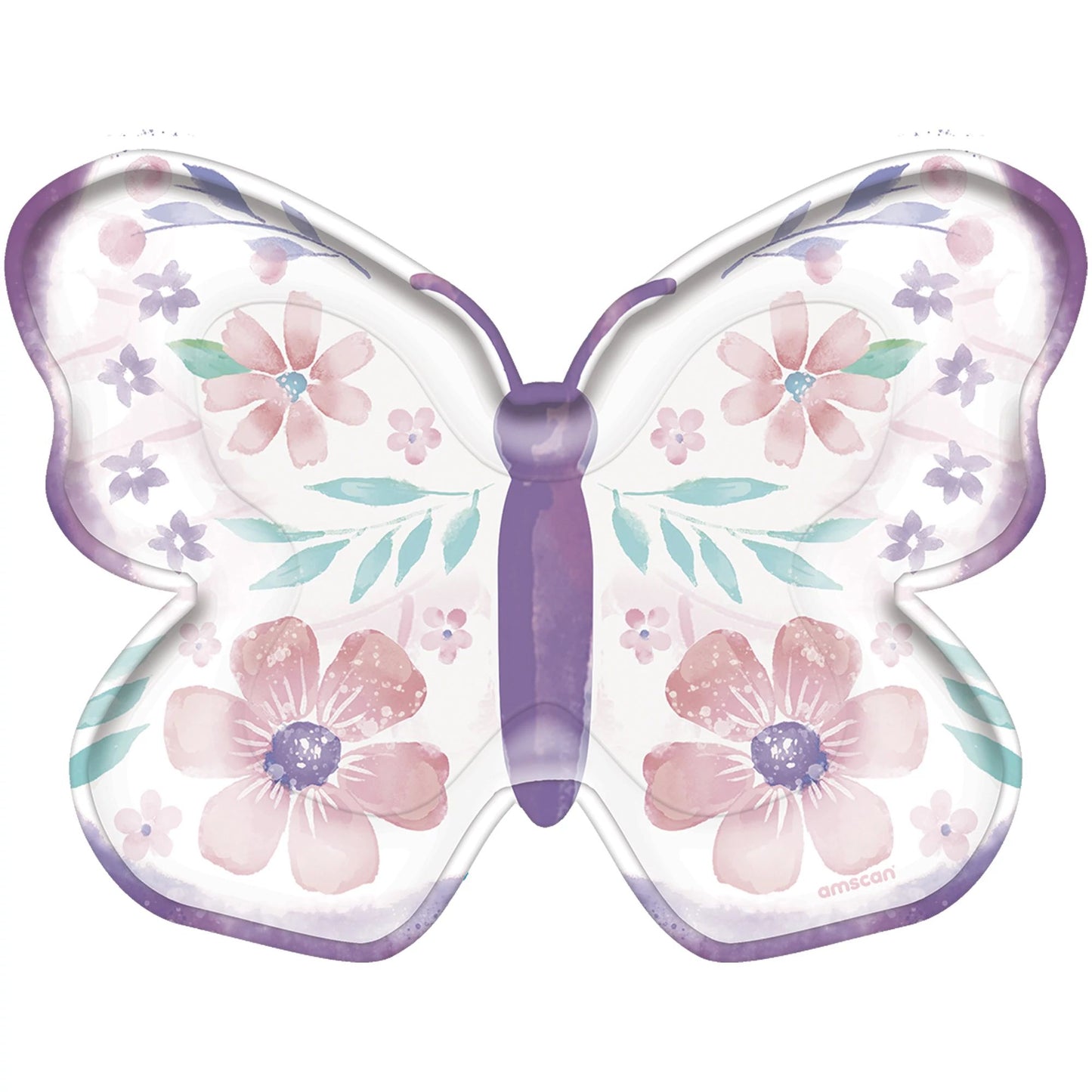 Butterfly Plate - 8ct