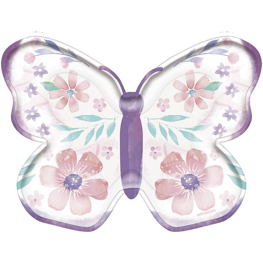 Butterfly Plate -  8ct