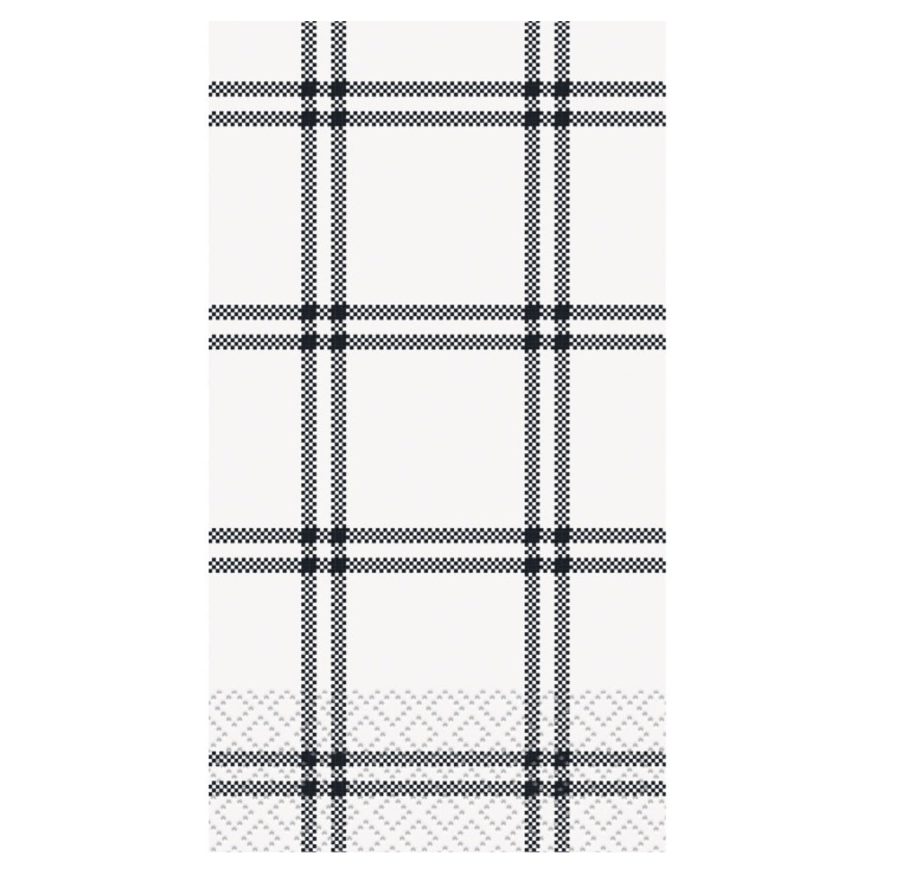 Modern Thanksgiving Plaid Napkin