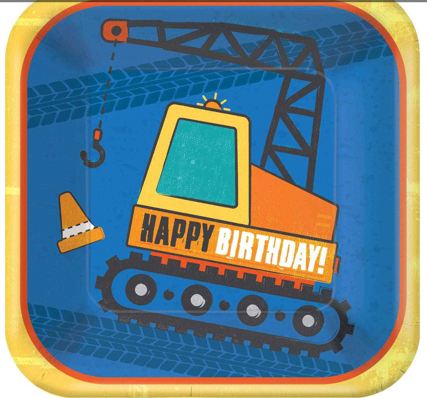 Construction Desert Plates