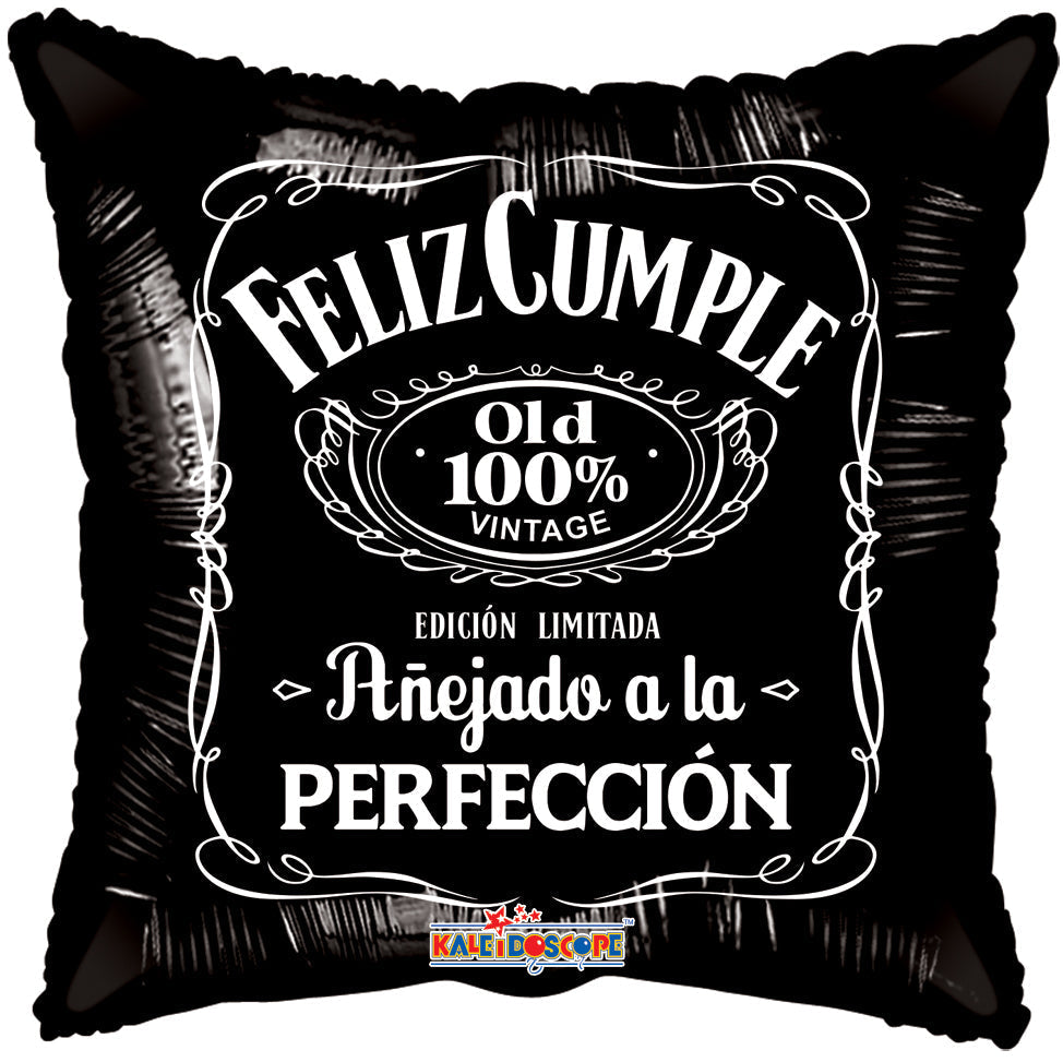 Feliz Cumple Anejado Foil Balloon