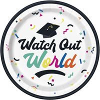 Graduation Dessert Plates-8ct