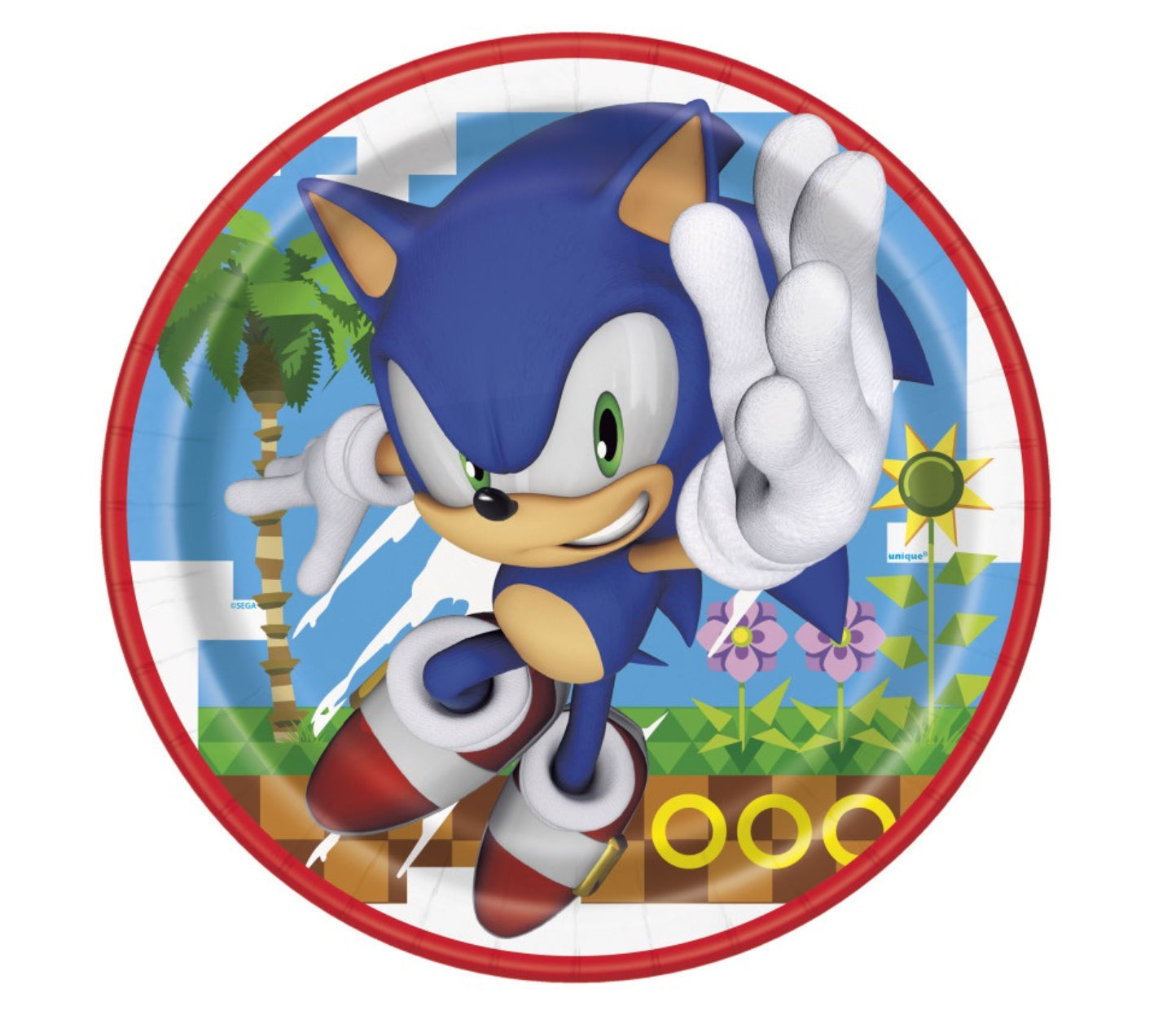 Sonic the Hedgehog Plates