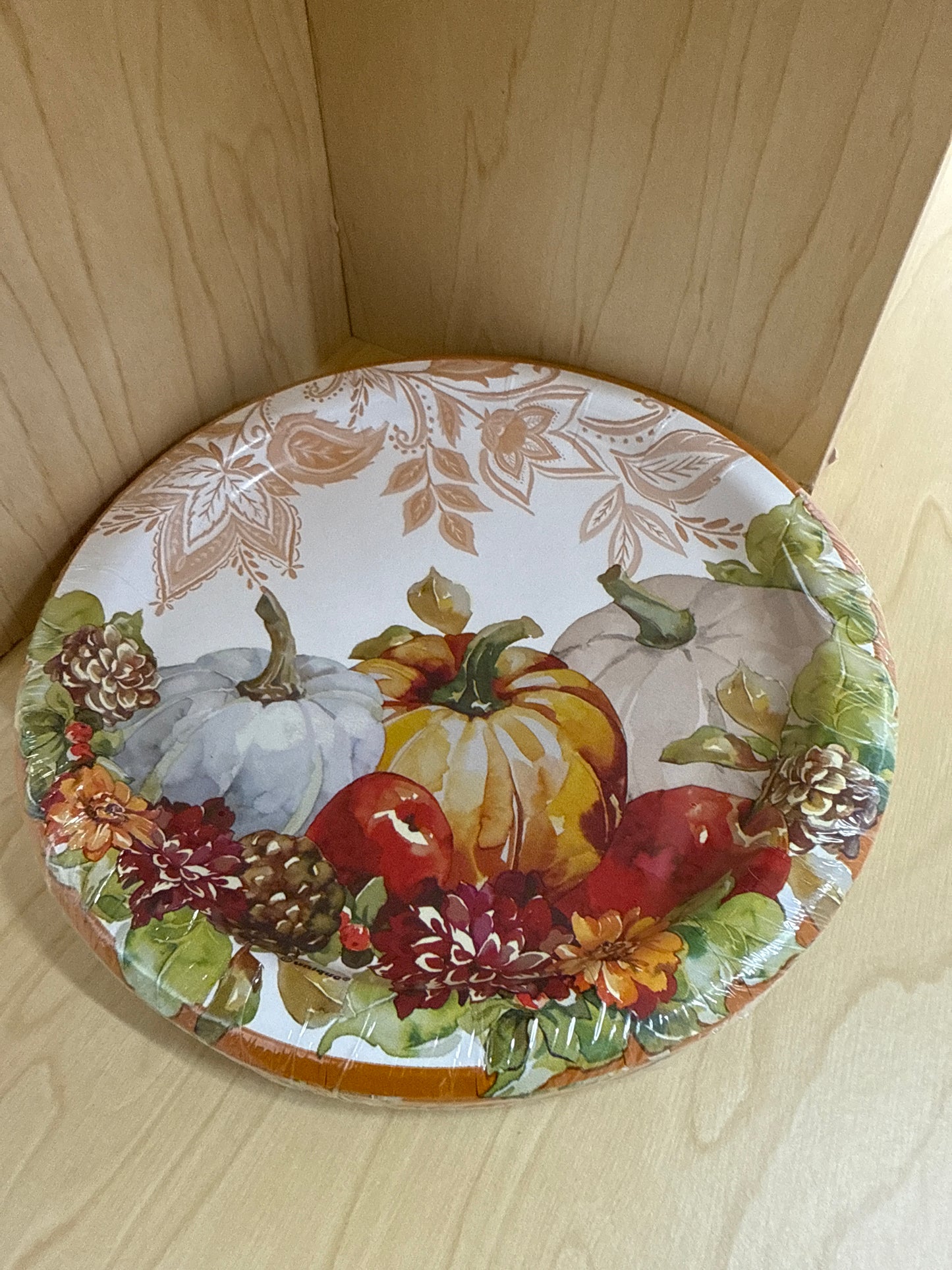 Thanksgiving Pumpkins 7” Plate