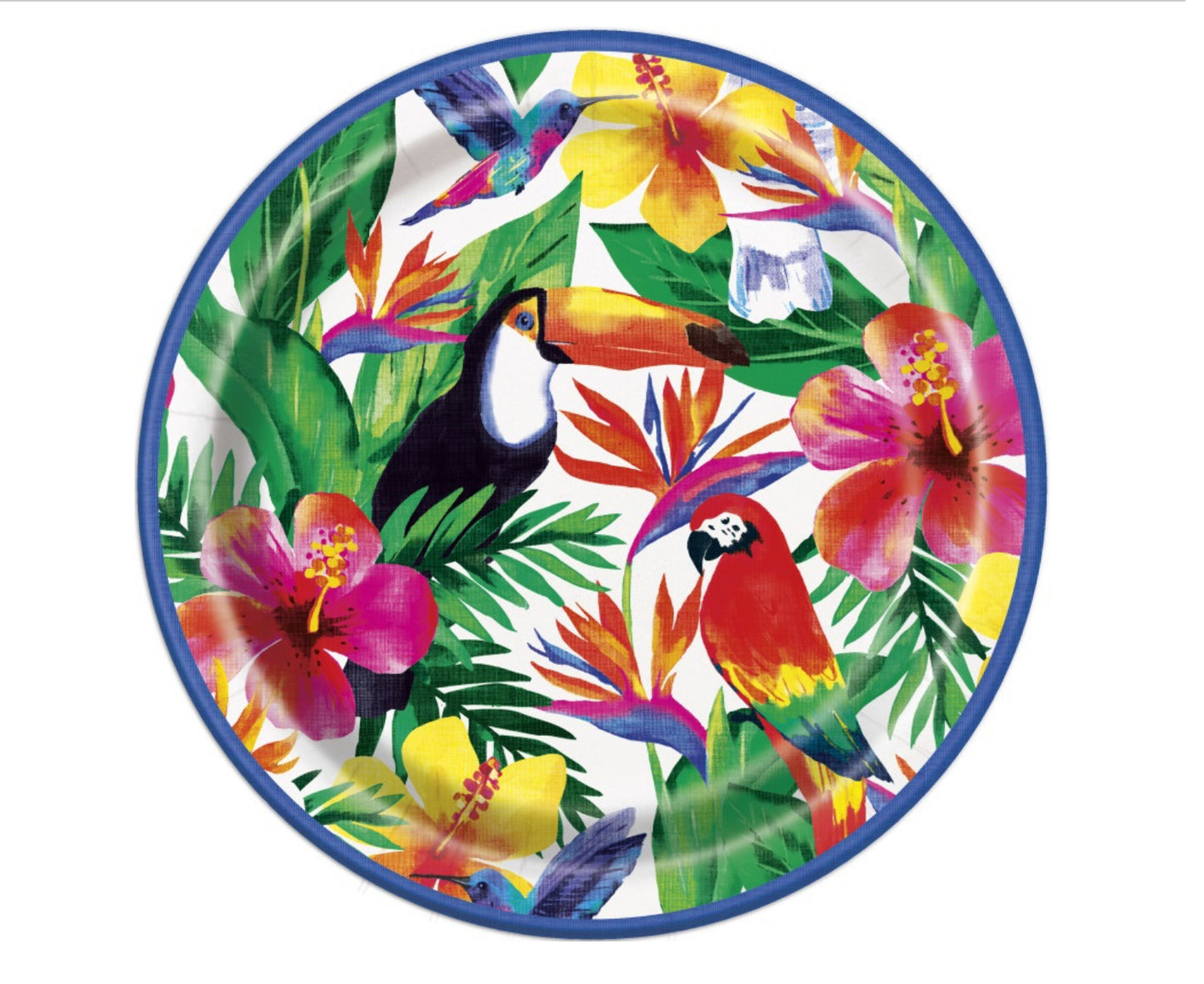 Palm Tropical Plates