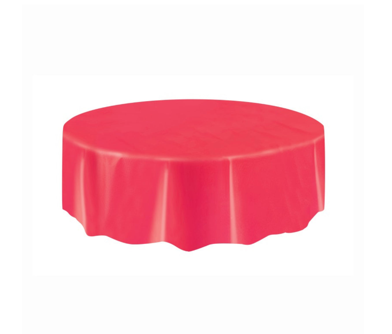 Red Round Tablecover