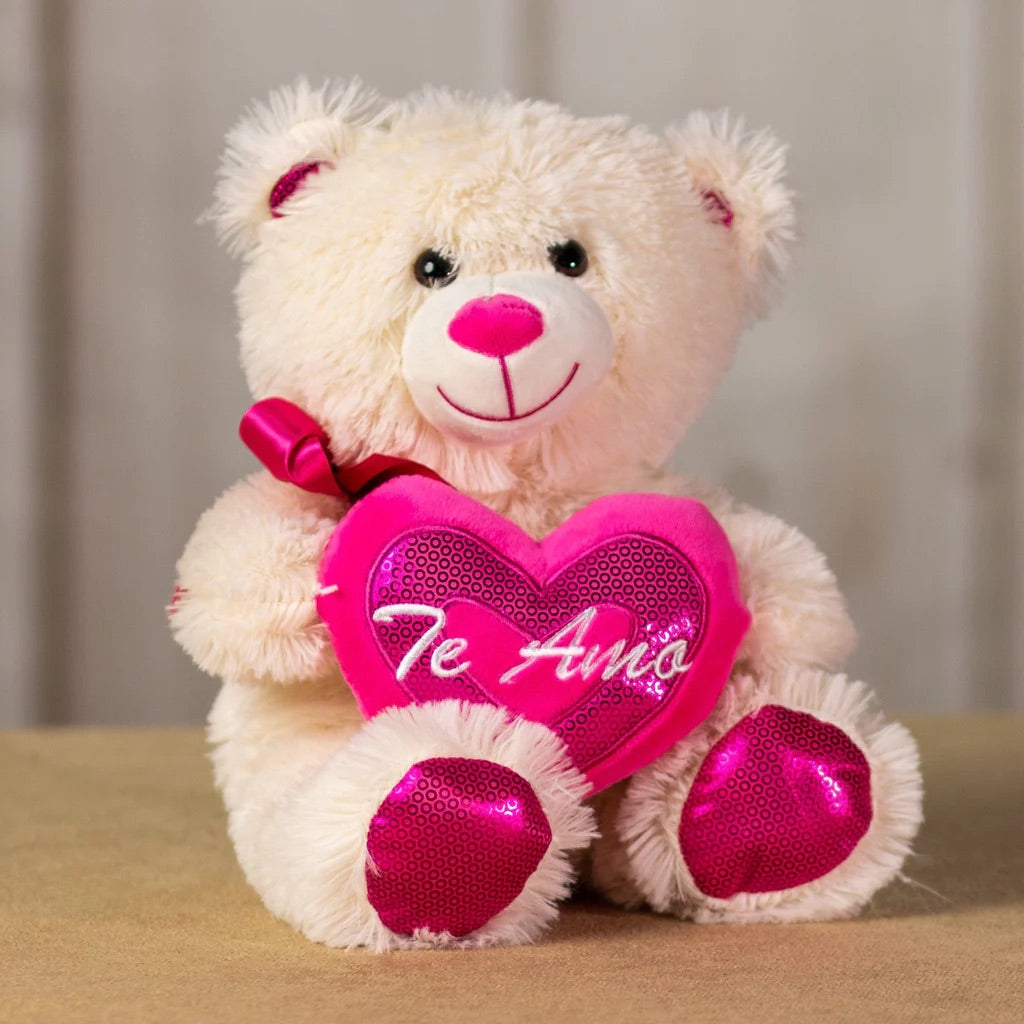 12” Te Amo Bear Plush