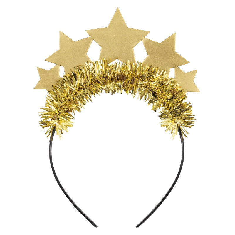 Gold Foil Star Headbands