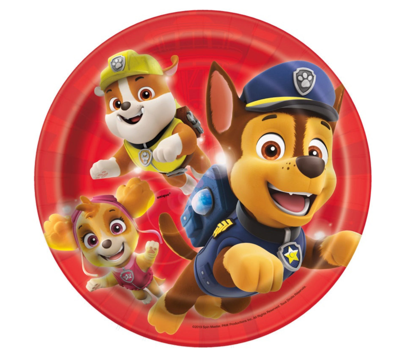 Paw Patrol 7” Dessert Plates