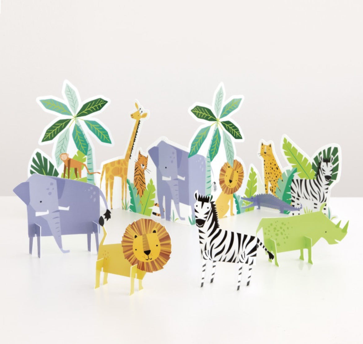 Safari Centerpiece Decoration Set- 5ct