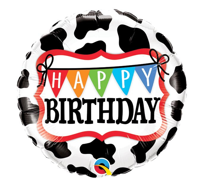 HBD cow print
