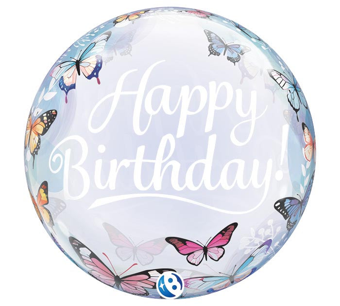 HBD Bubble Butterflies