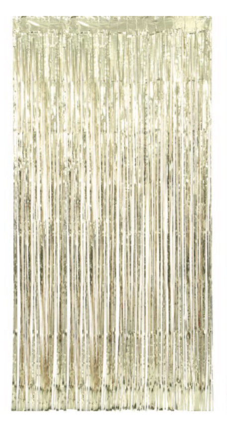 Gold Fringe Curtain