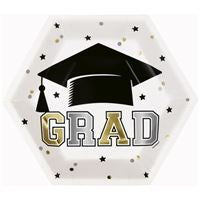 Graduation Dessert Plates-8ct