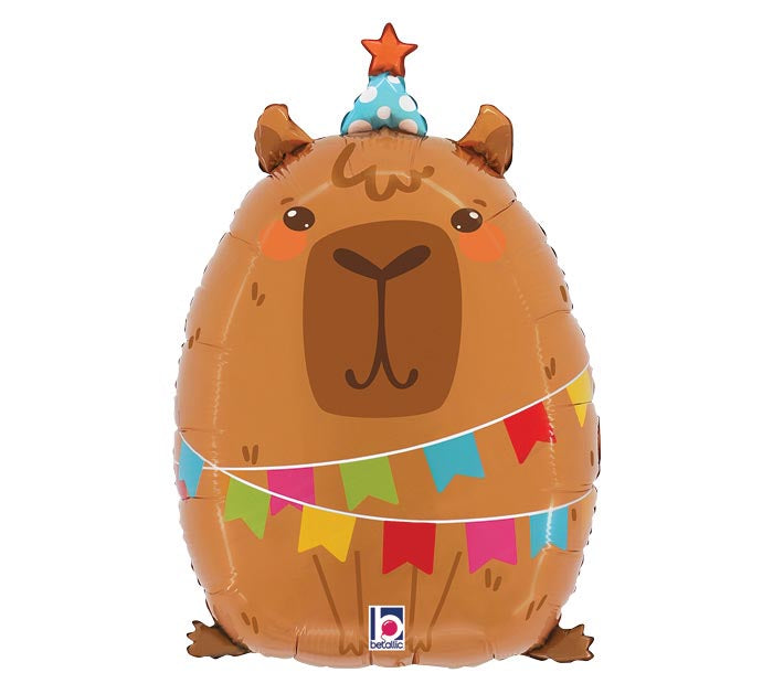 Capybara Birthday Balloon 23’