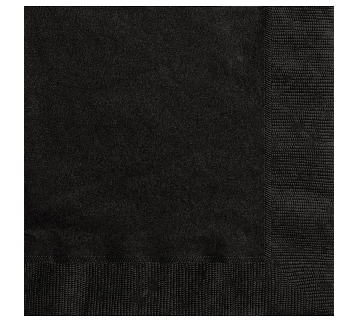 Black Napkins 20ct