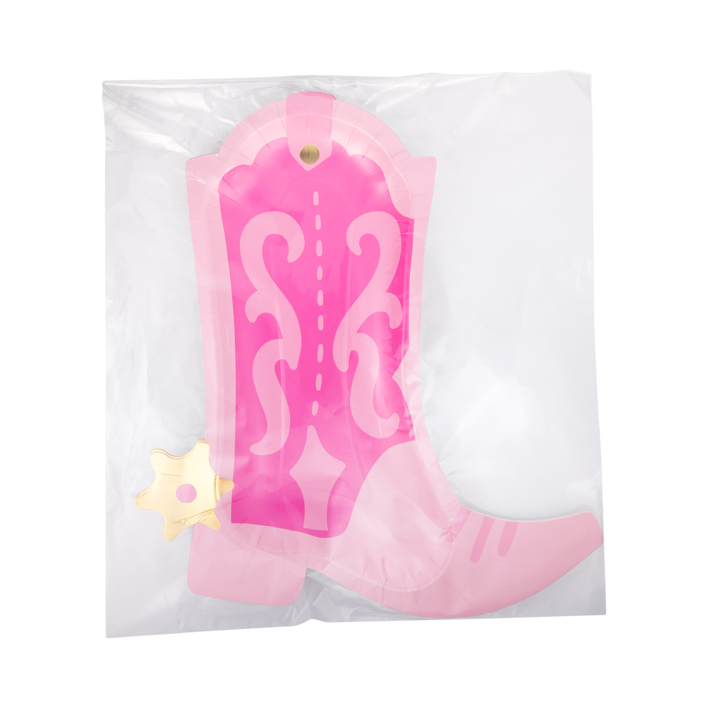 PLDSC40 - Cowgirl Pink Boot Shaped Plate