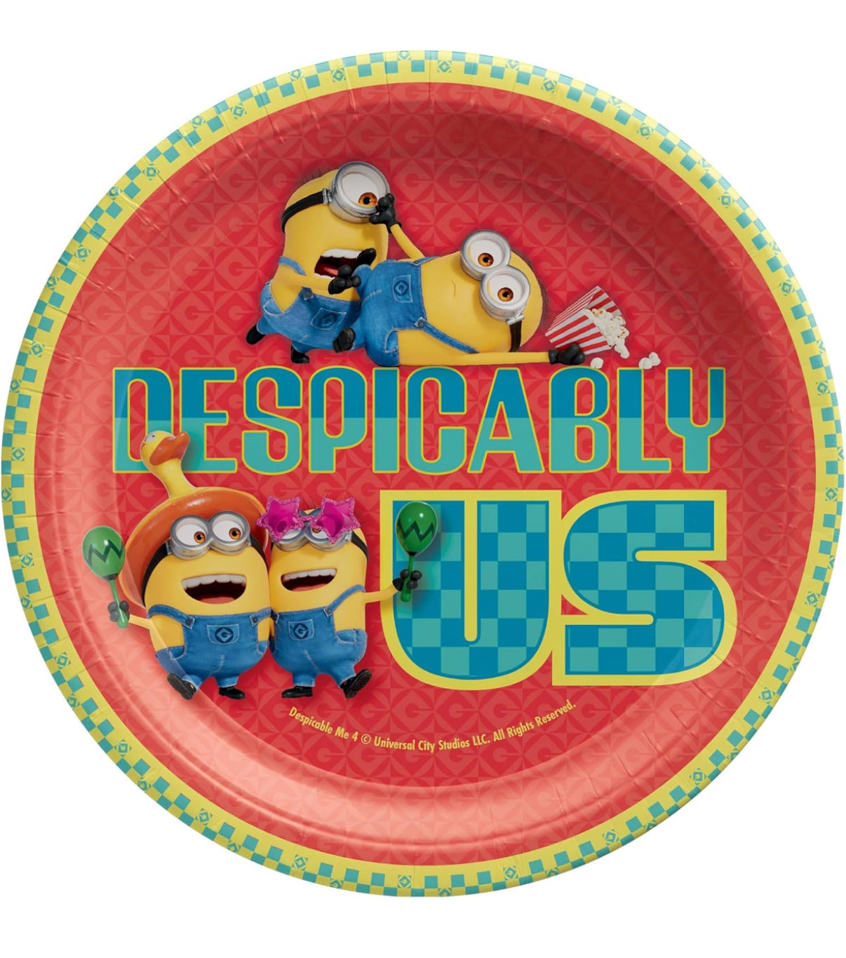 Minion Plates 8ct