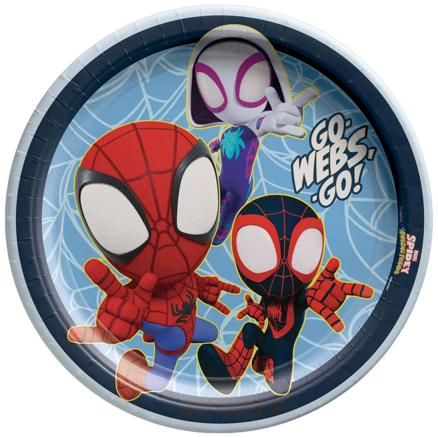 Spidey & Friends Dinner Plate 8ct
