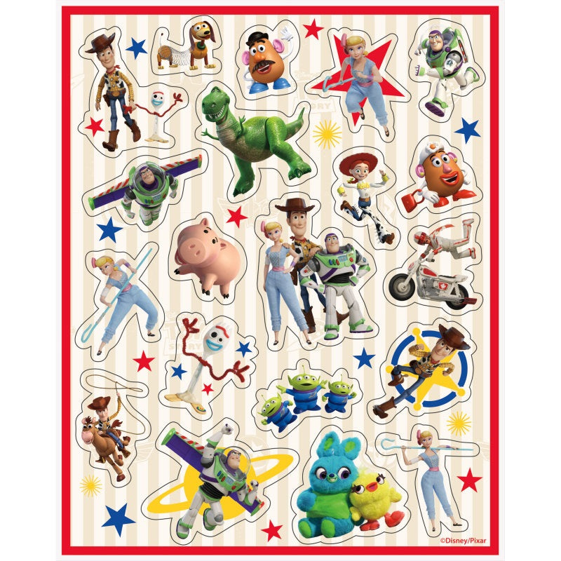 Toy Story Stickers- 4 sheets