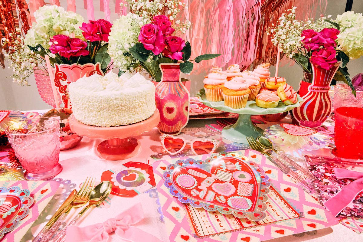 Valentine Candy Shaped Napkins (20 count)
