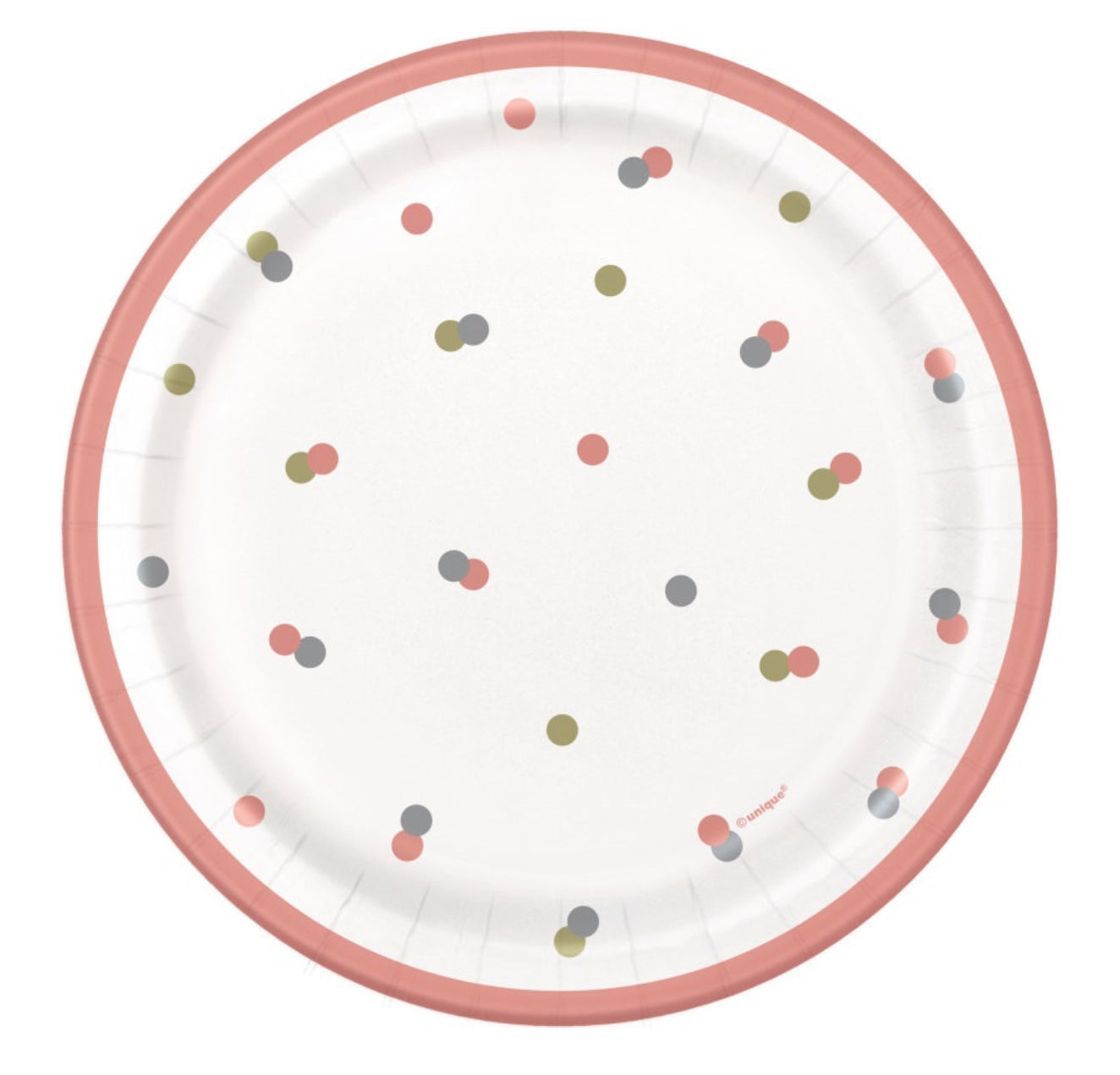 Glitz Birthday Plates 7”