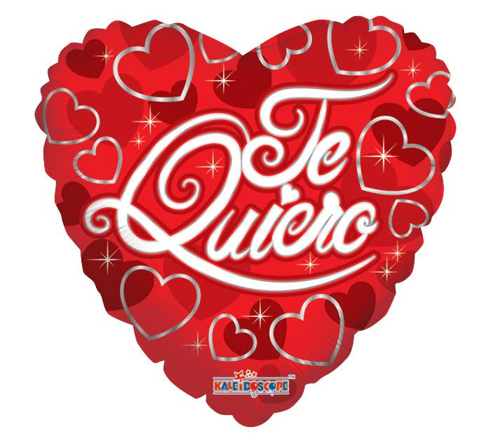 Te quiero Foil Heart Balloon