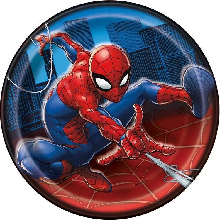 Spider-Man Plates 7”