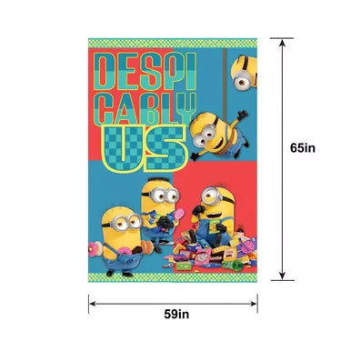 Minion Backdrop with Props