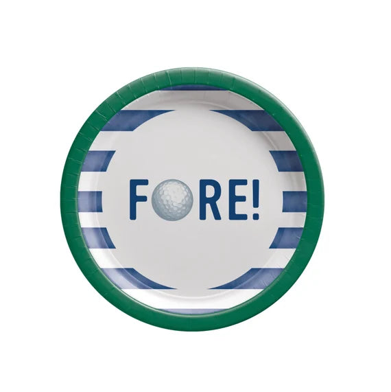 Golf Dessert Plate 20ct