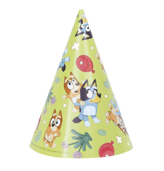 Bluey Party Hat -8ct