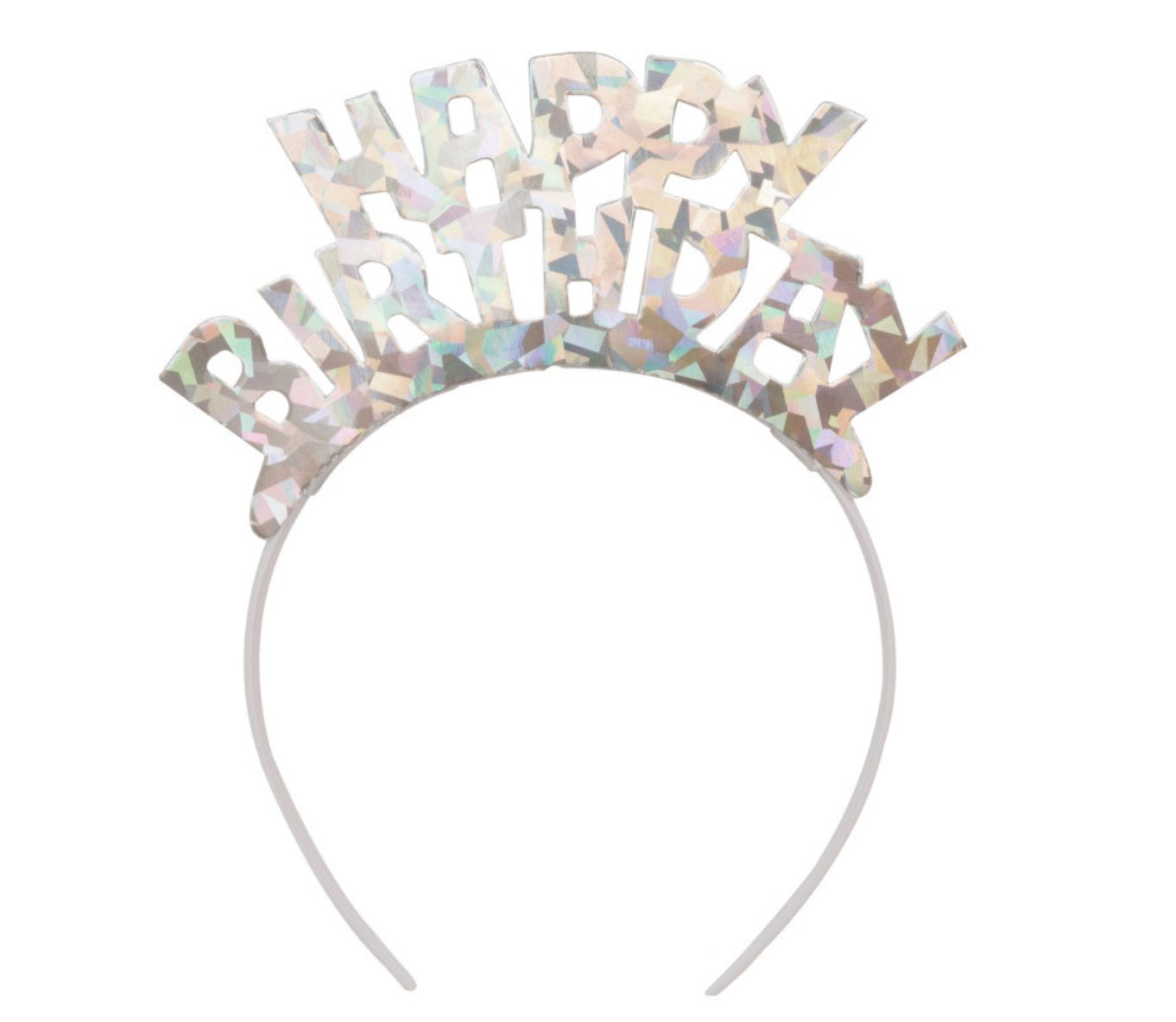 Happy Birthday Silver Tiara