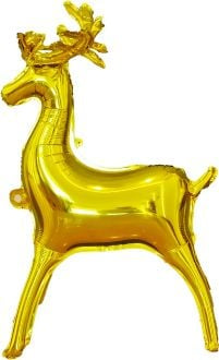 34” Golden Reindeer