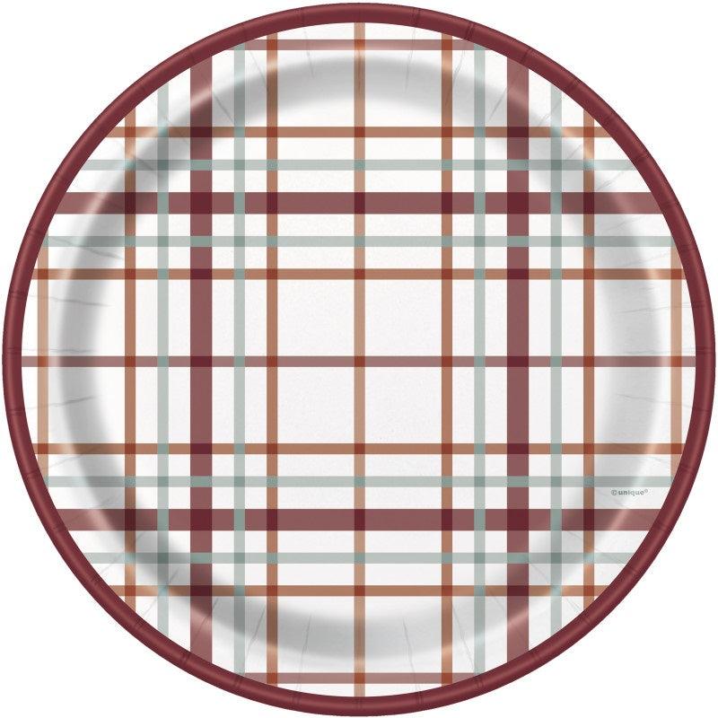 Elegant Thanksgiving 9” Plate