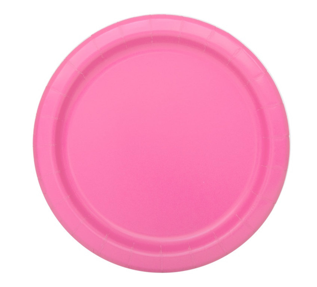 Hot Pink Dessert Plate 8ct