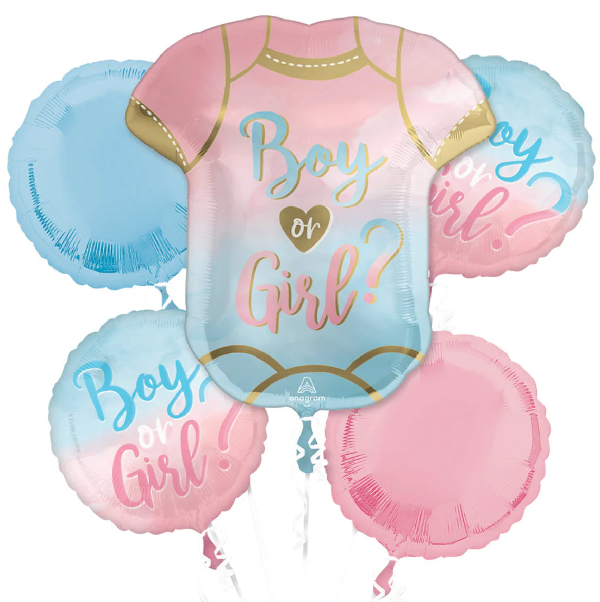 The Big Reveal Balloon bouquet