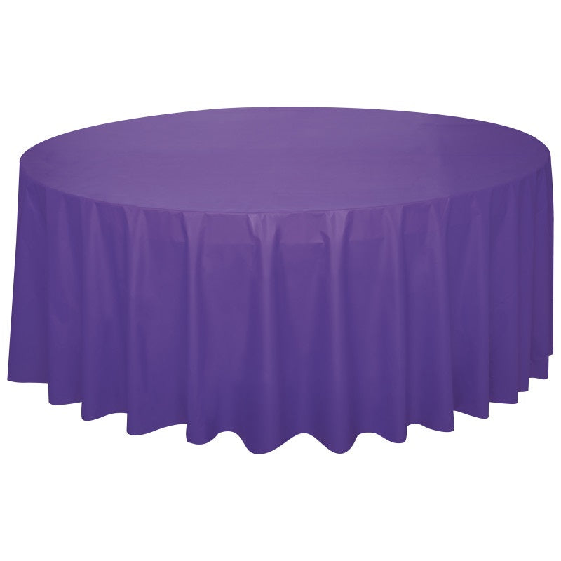 Purple Round Tablecover