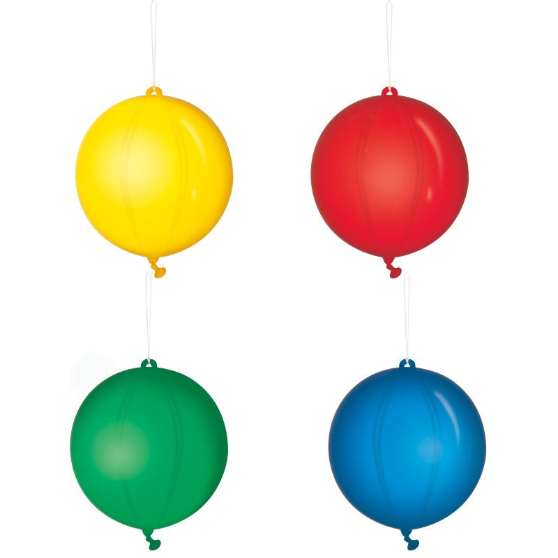 Punch Balloons- 4ct