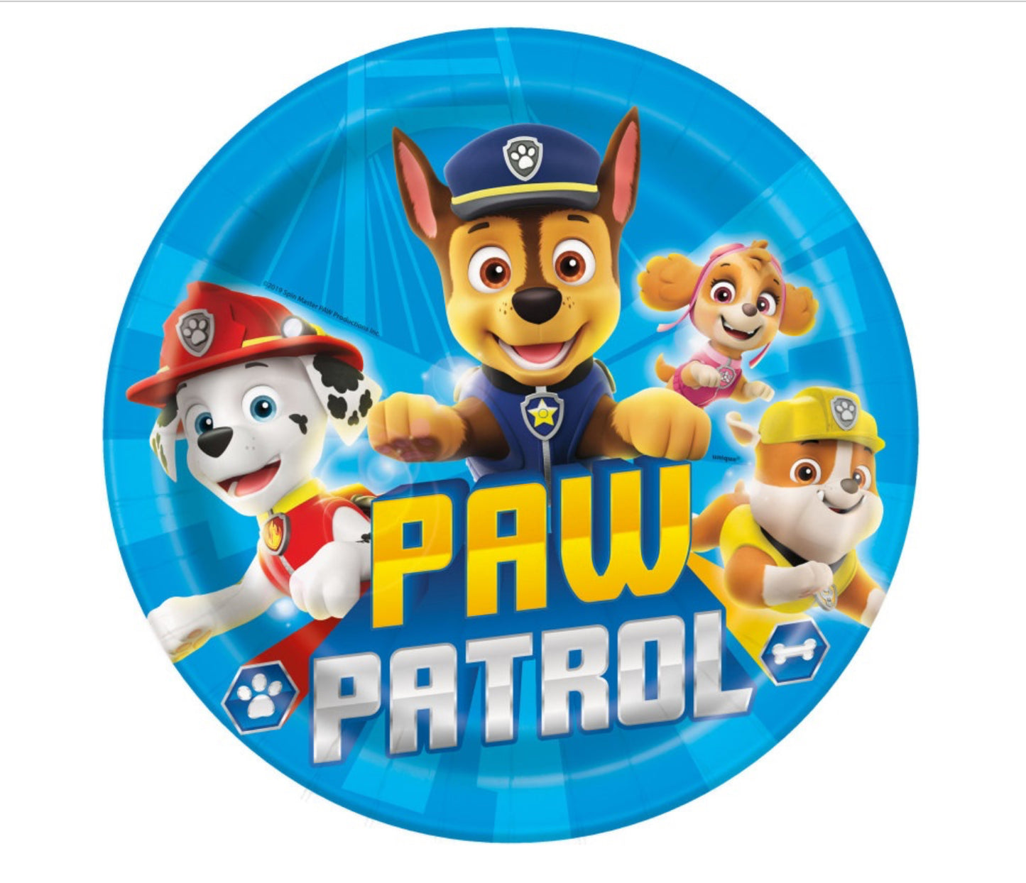 Paw Patrol 9” Dinner Plates