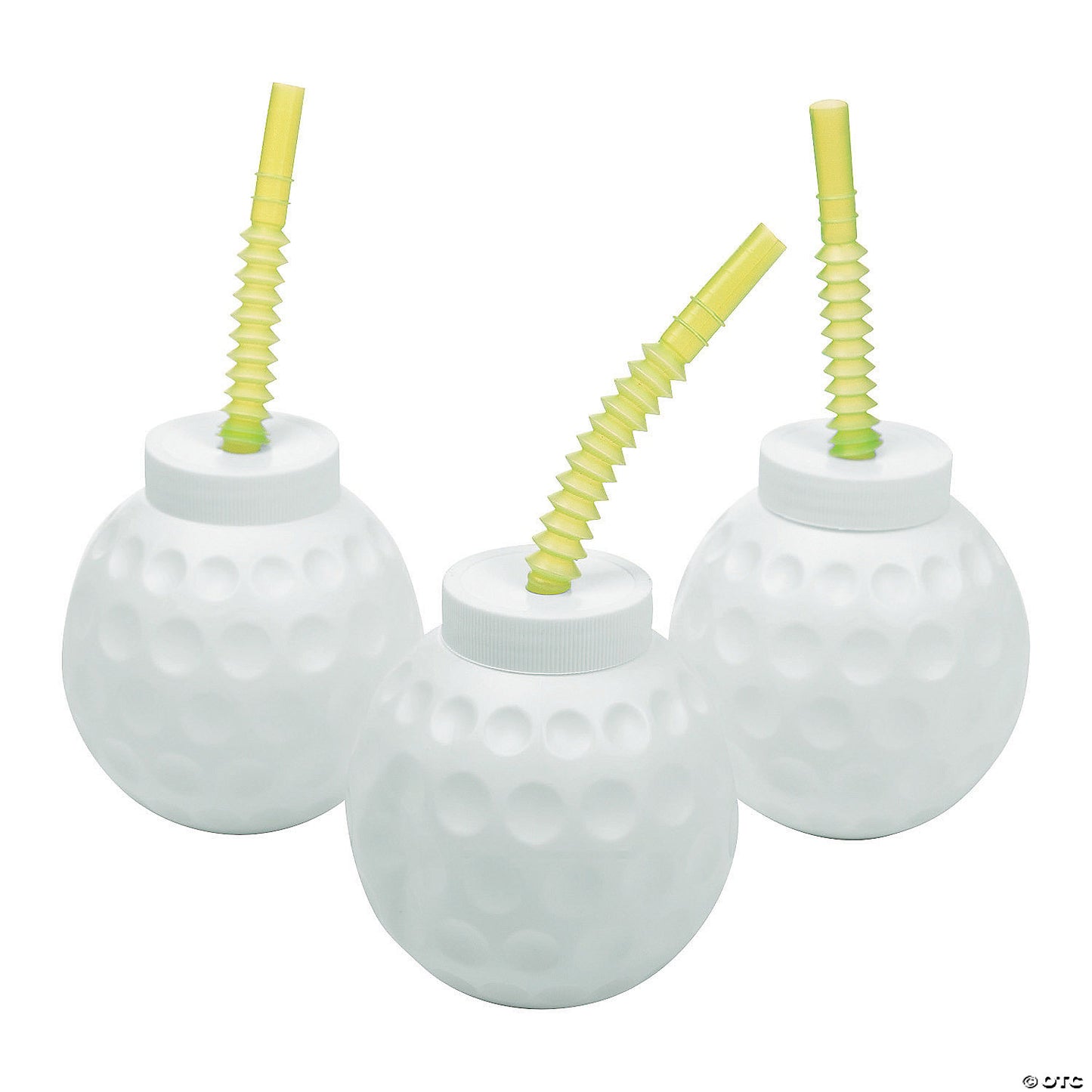 Golf Cup with Straw