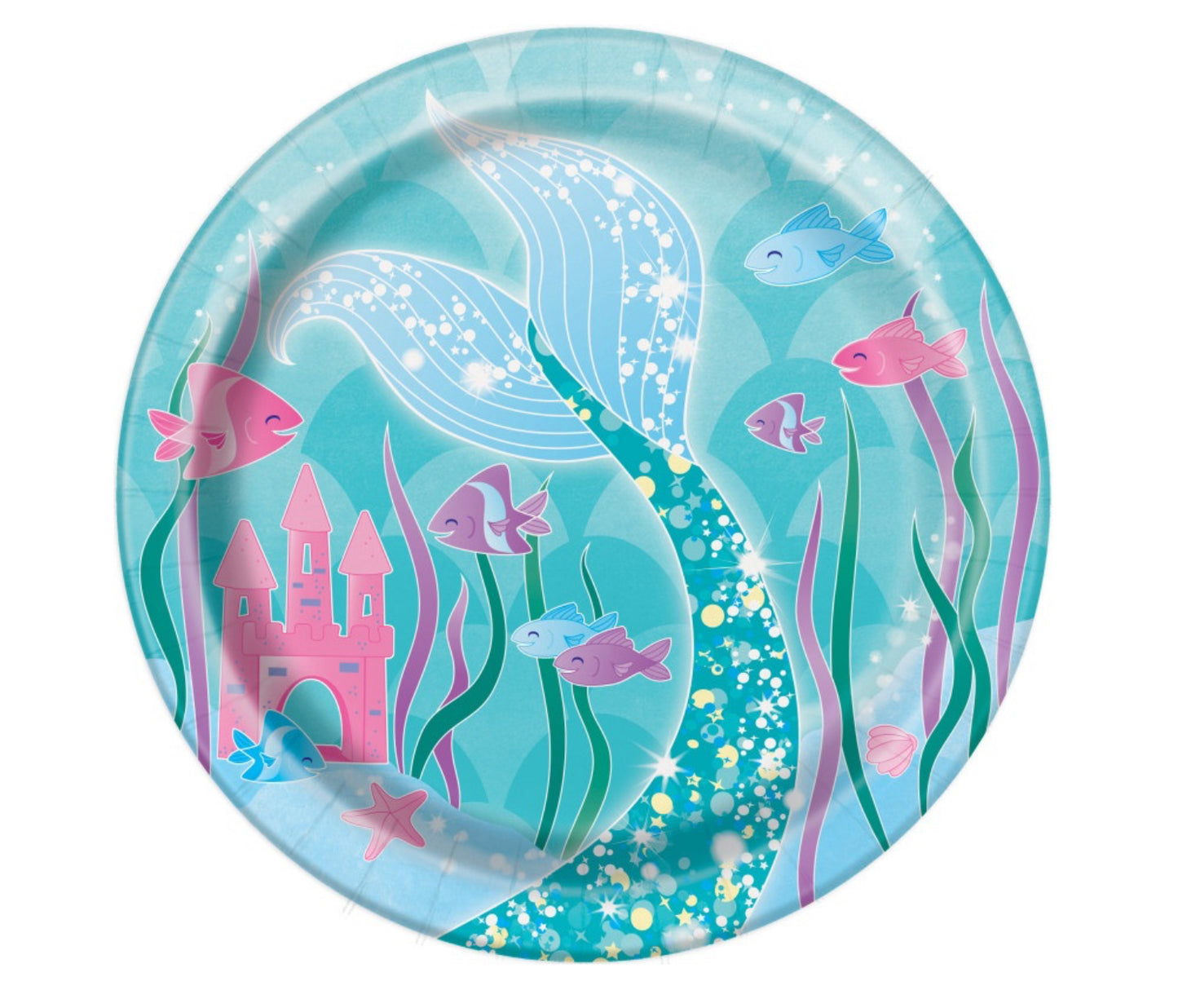 Mermaid Dessert Plates