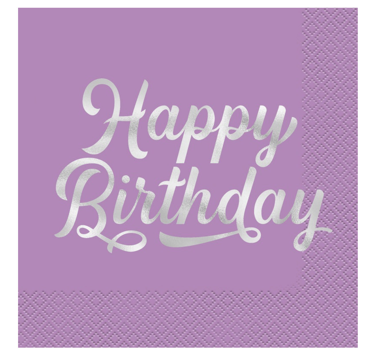 Bold Birthday Napkins