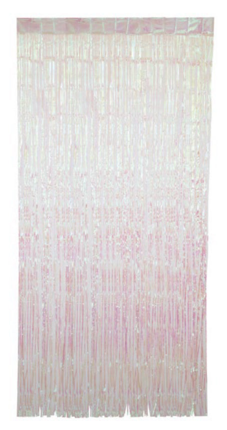 Iridescent Fringe Curtain