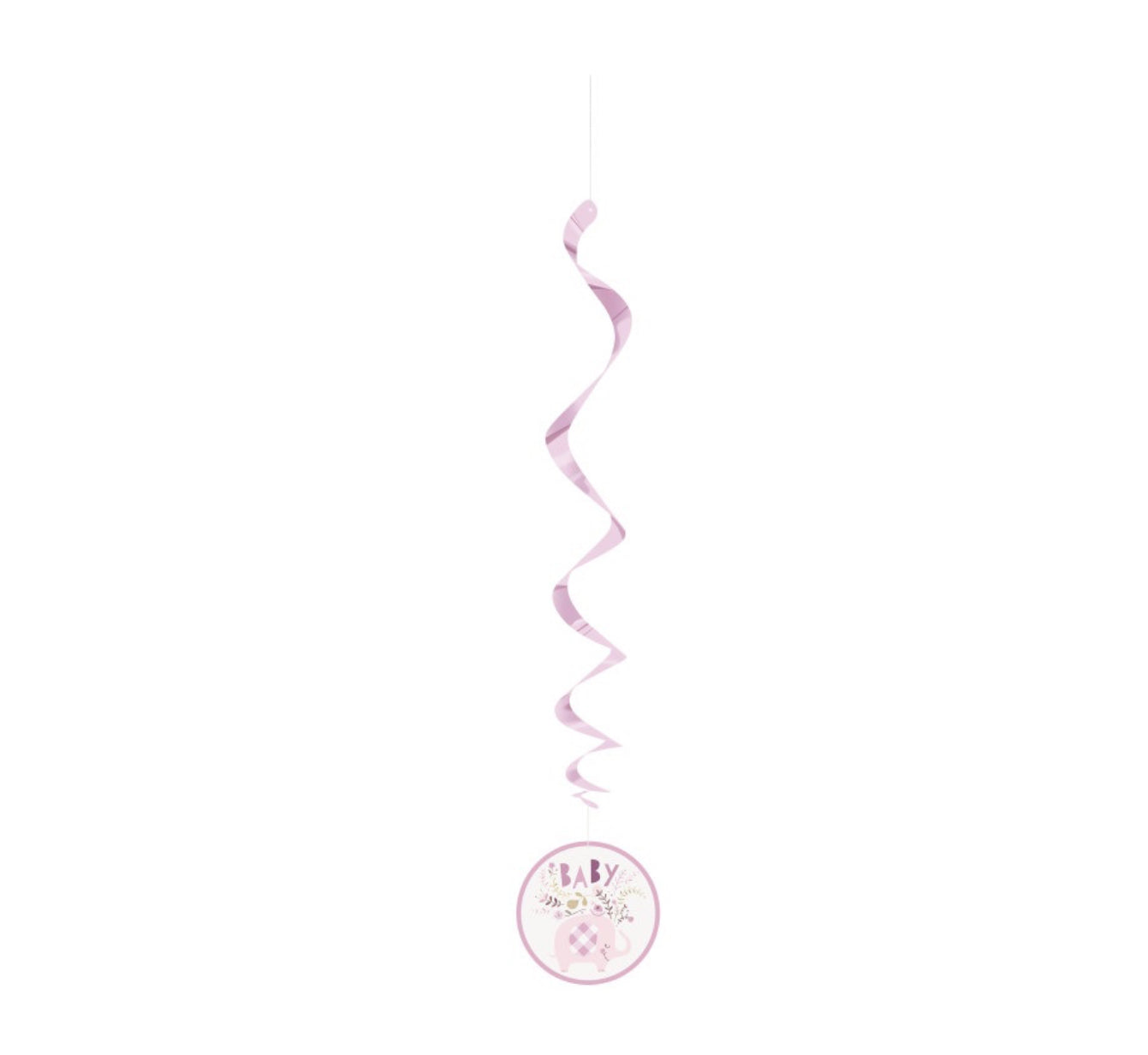 Pink Elephant Hanging Decorations
