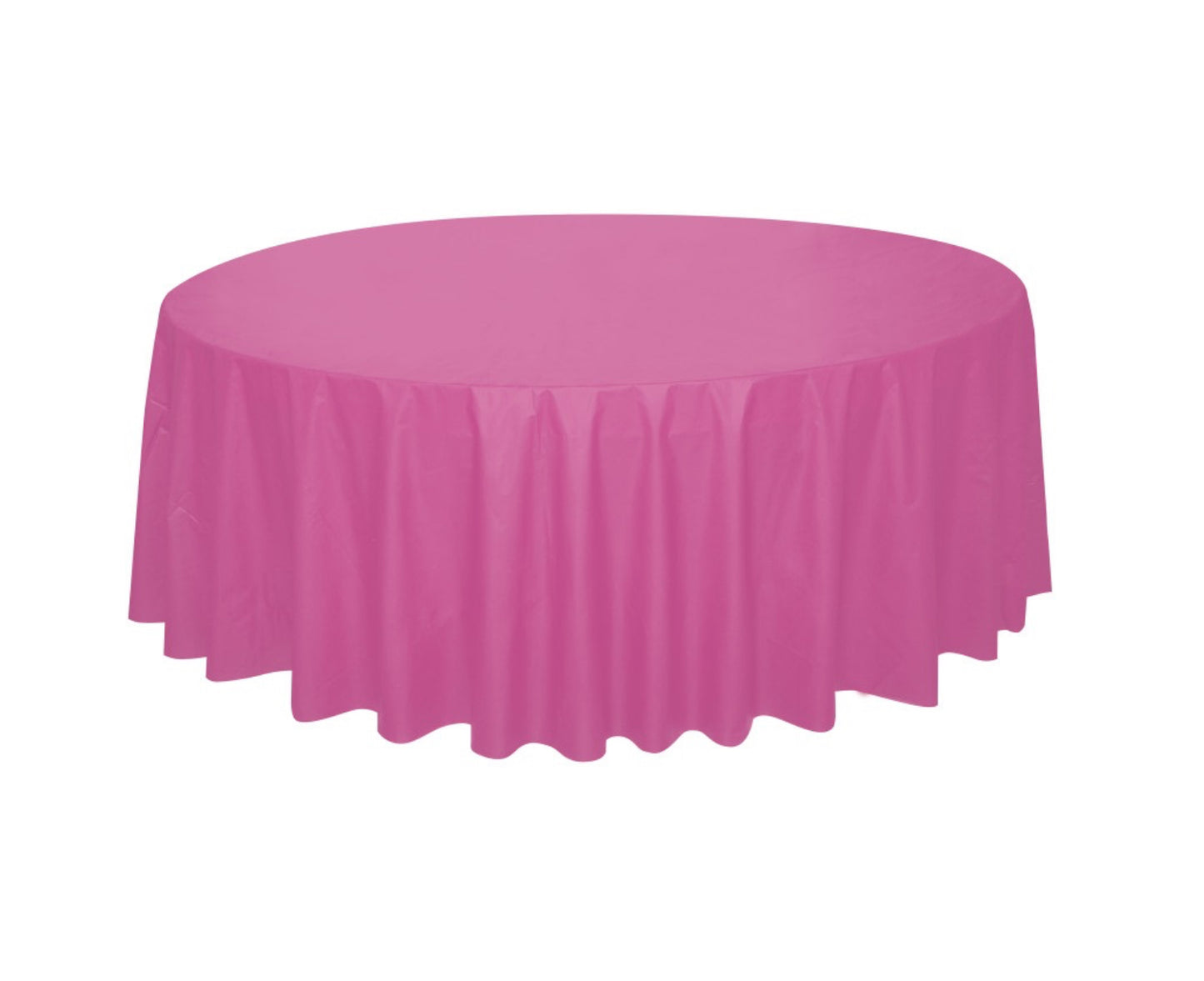 Hot Pink Round Tablecover