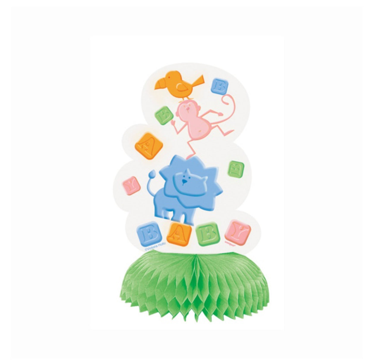 Animal Crackers Table Honeycomb - 4ct