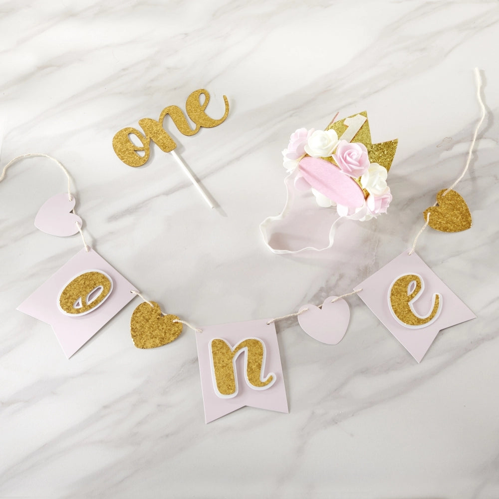 First Birthday Princess Party Kit
