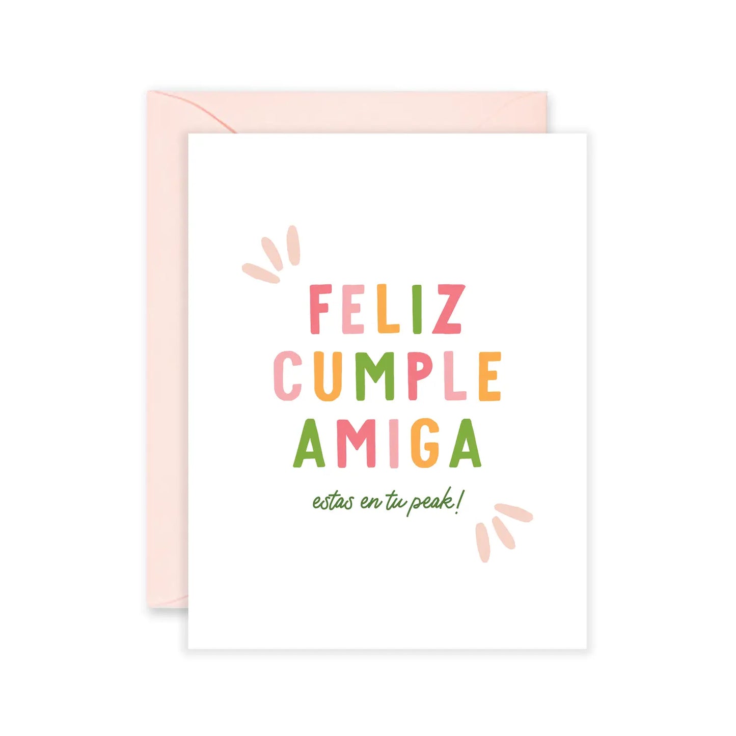 Feliz Cumple Amiga Card