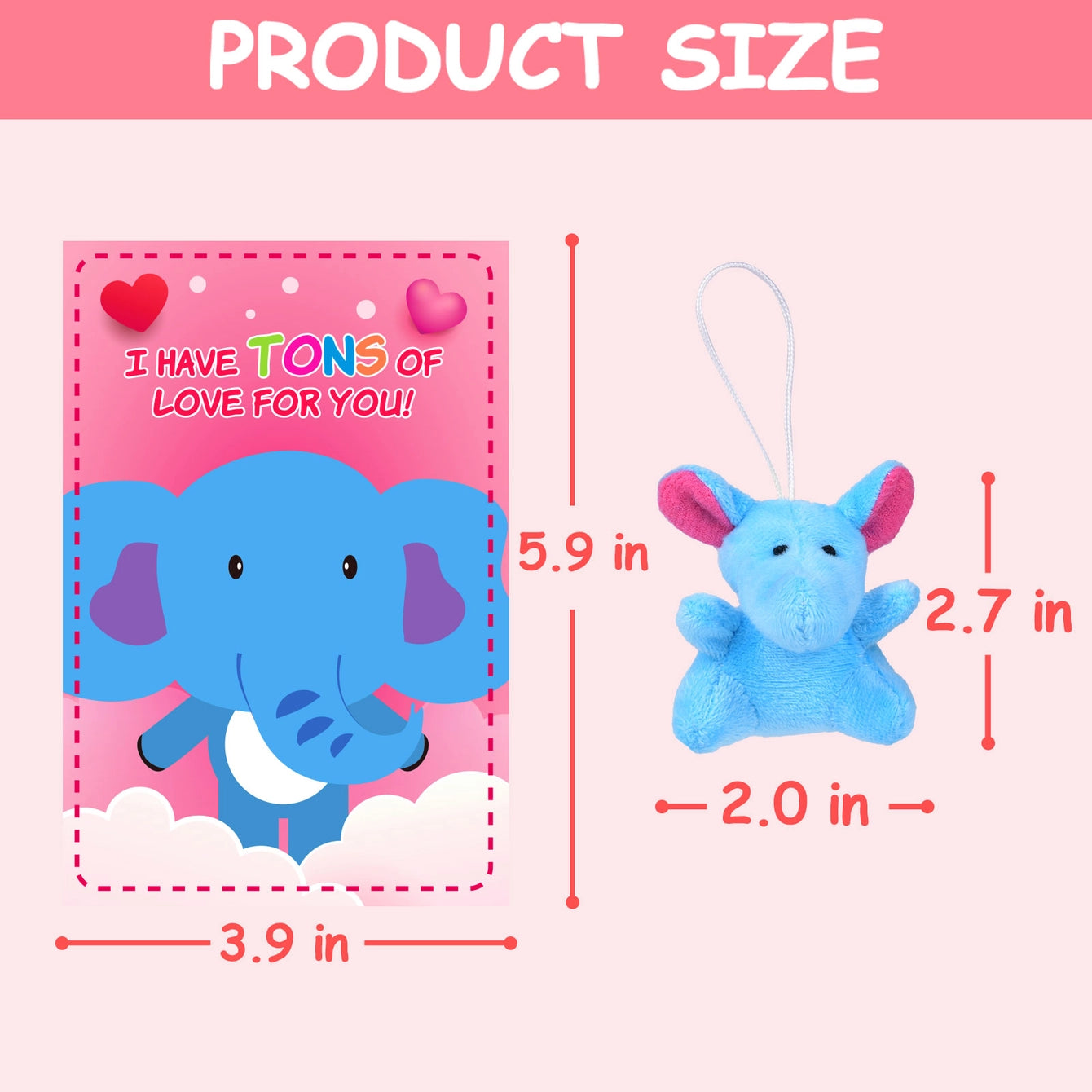 Animal Plushies with Cards