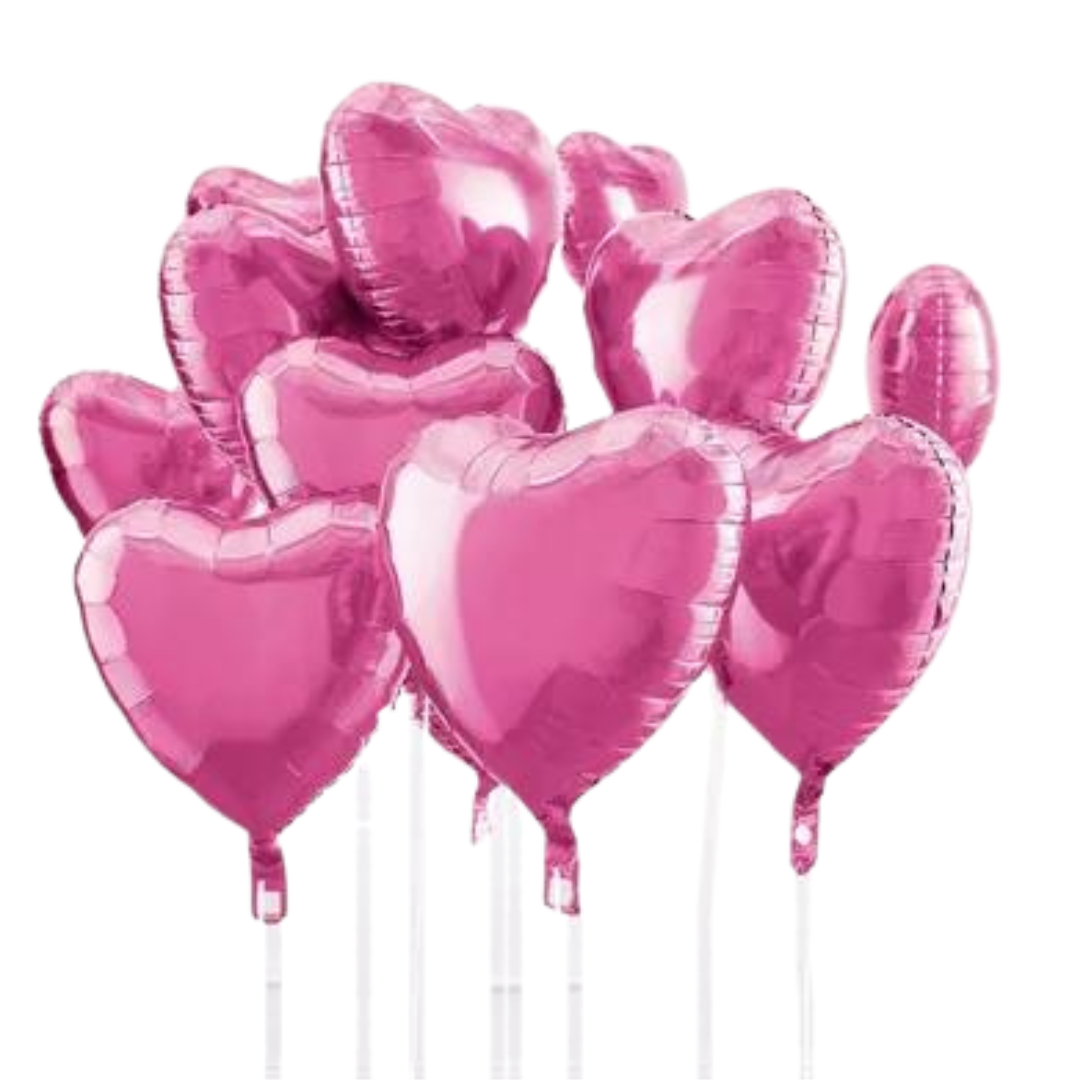 Loose Hearts Floating Balloon- 12ct